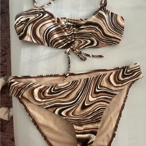 Brown Bikini bottoms